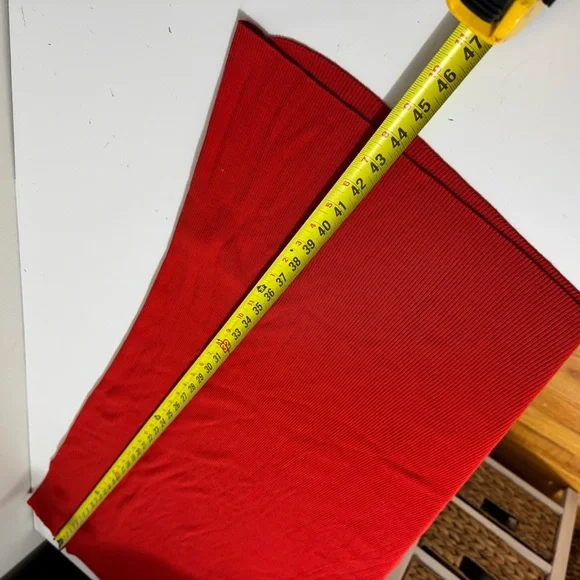 COS Vibrant blood orange Maxi Dress - Picture 7 of 8